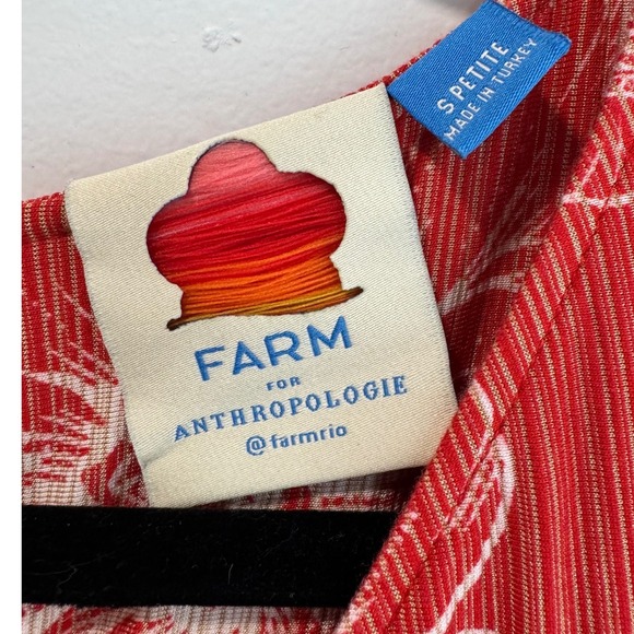 Farm Rio for Anthropologie Jacobella Red Floral Wide Leg Jumpsuit Small Petite - Picture 3 of 13